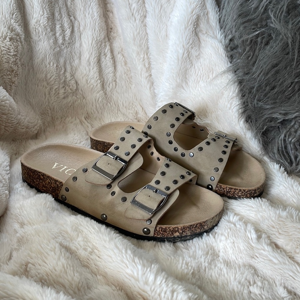 Beige Sandals